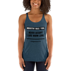 Fake Love Women’s Racerback Tank