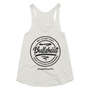 IG’Z LeT’s EleVate” Women’s Tri-Blend Racerback Tank