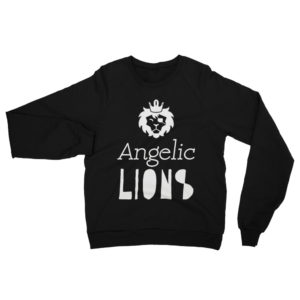 Angelic Lions Unisex California Fleece Raglan Sweatshirt