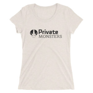 Private Monsters Ladies’ Short Sleeve Tee