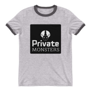 Private Monsters Ringer Tee