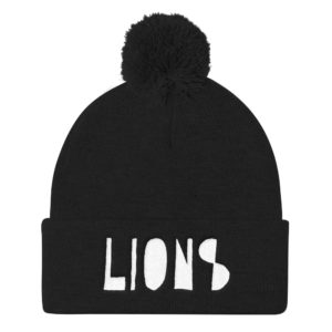 Angelic Lions Pom Pom Knit Cap