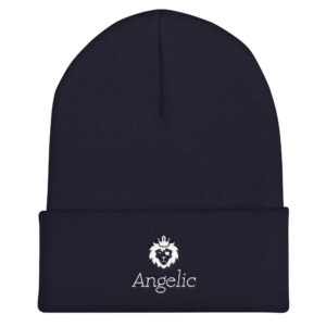 Angelic Lions Cuffed Beanie