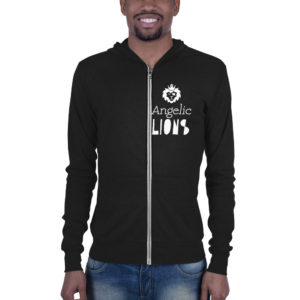 Angelic Lions Unisex Zip Hoodie