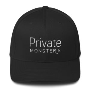 Private Monsters Structured Twill Cap