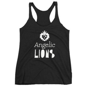 Angelic Lions Women’s Racerback Tank