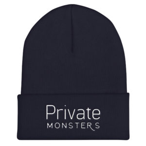 Private Monsters Cuffed Beanie