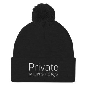 Private Monsters Pom Pom Knit Cap